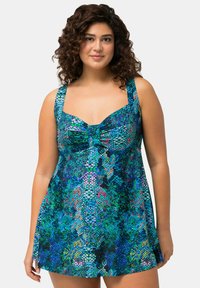 Ulla Popken PYTHON À BONNETS SOUPLES ET BRETELLES AJUSTABLES - Maillot de bain