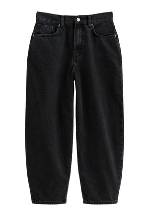 New Look ANKLE GRAZER BARREL LEG - Vaqueros rectos - black