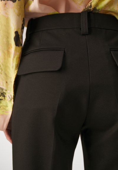 Victoria Beckham TAILORED STRAIGHT LEG TROUSER - Pantalon classique - black
