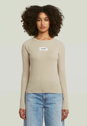 G-STAR, EMBRO PATCH SLIM - Longsleeve - dk brick