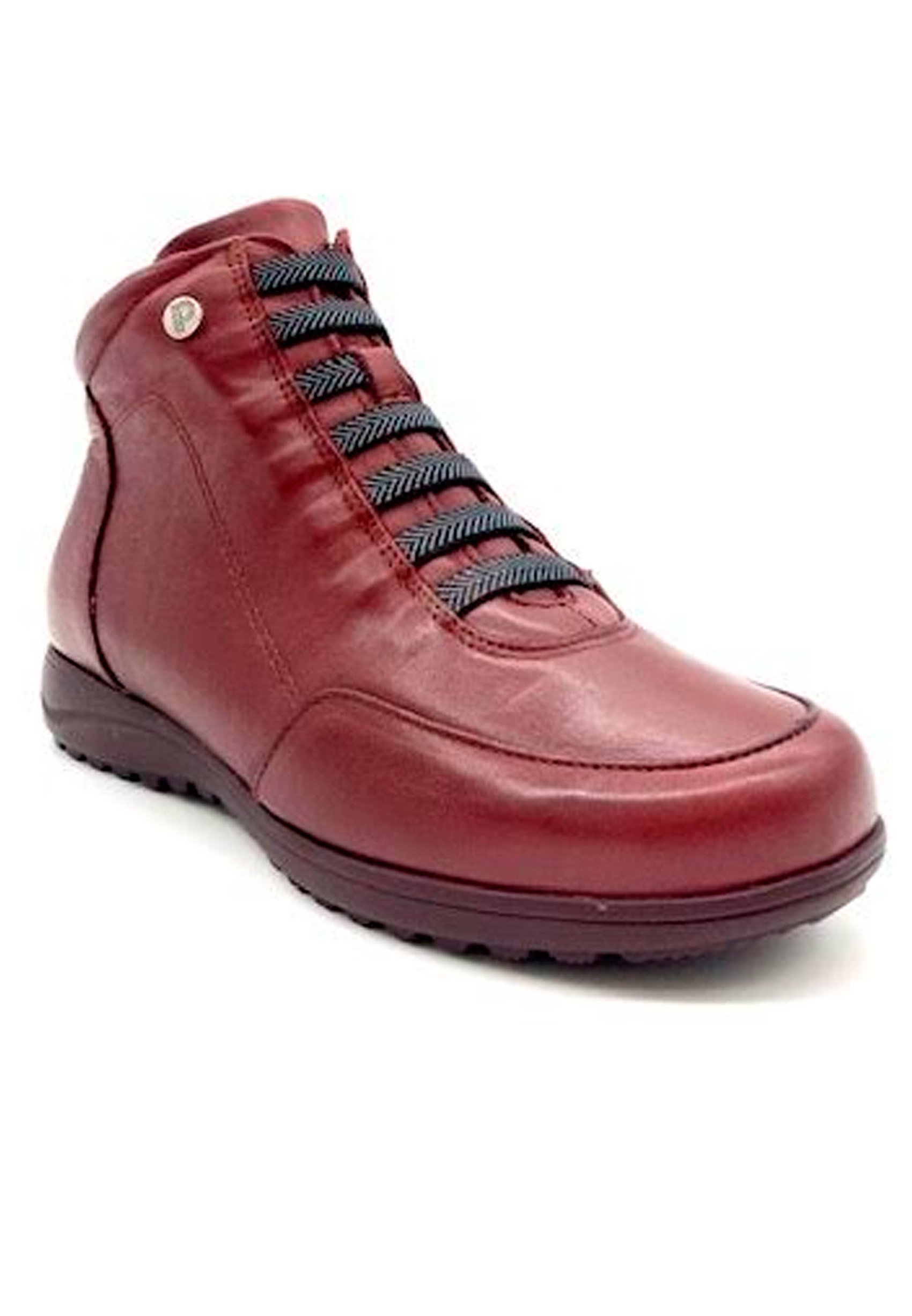 Pitillos Botín cuña 4.5 elást. Cremallera PE 2123 Burdeos | Calzados Santa  Clara
