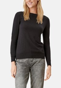 s.Oliver Strickpullover - black