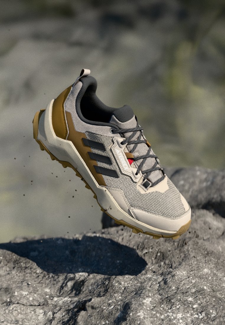 adidas Terrex AX4 HIKING - Outdoorschoenen - beige/carbon/pure