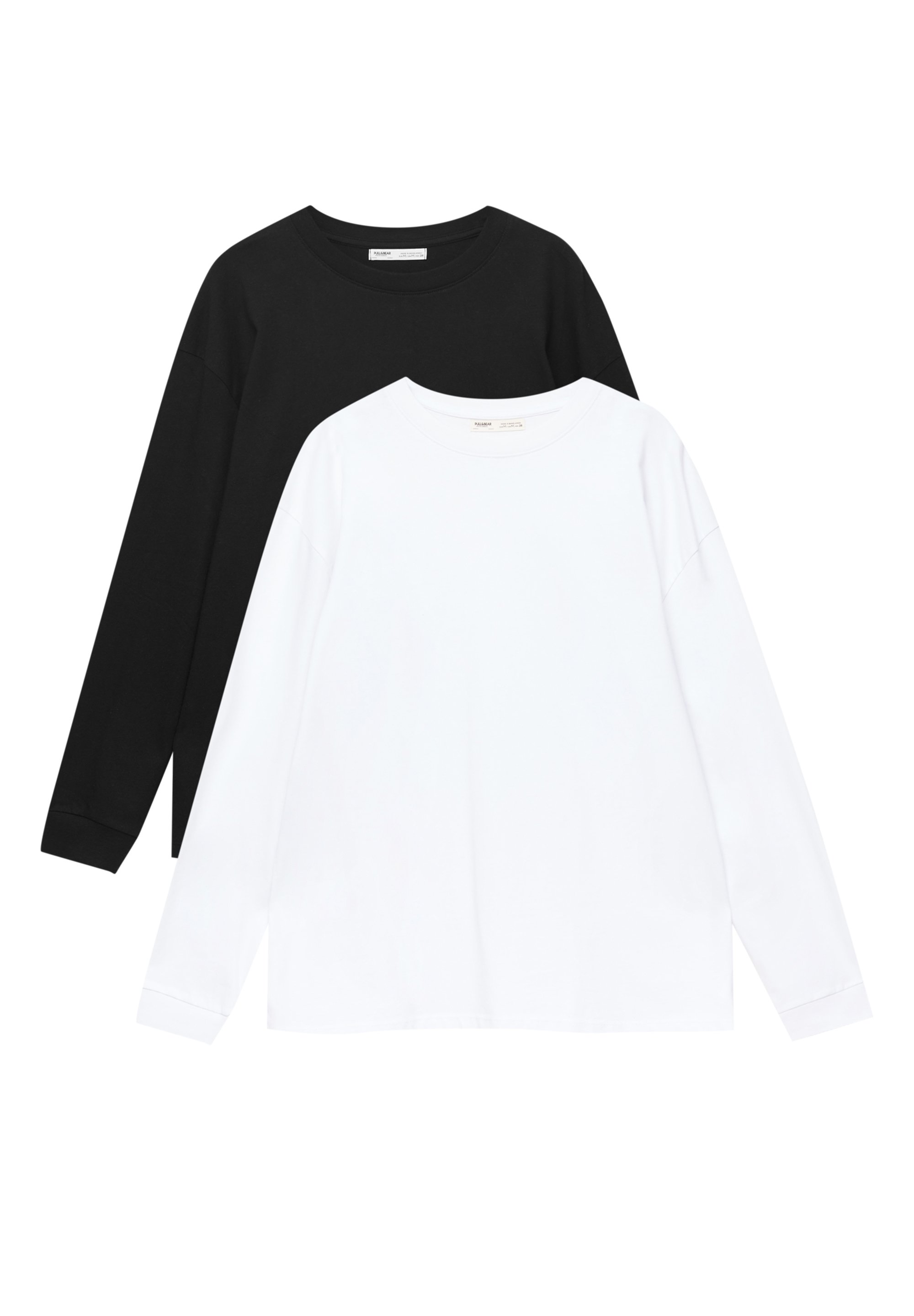 White long-sleeve shirt