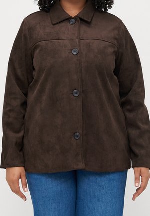 Kunstlederjacke - brown
