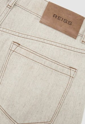 Reiss, REGULAR FIT - WIDE-LEG JEANS. - Wide leg - cream