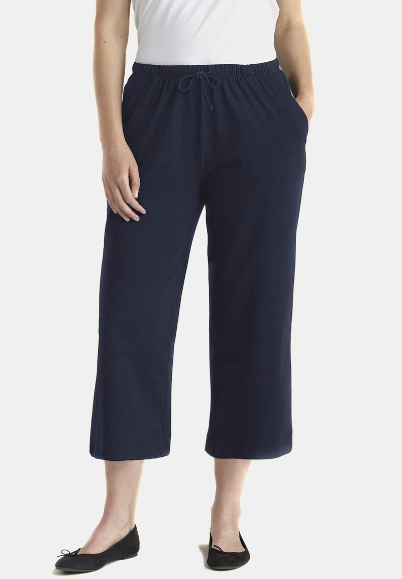 Ulla Popken STRETCH - Trainingsbroek - midnight
