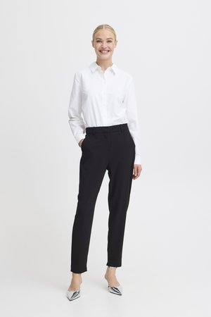 b.young DANTA CROP  - Pantaloni chino - black
