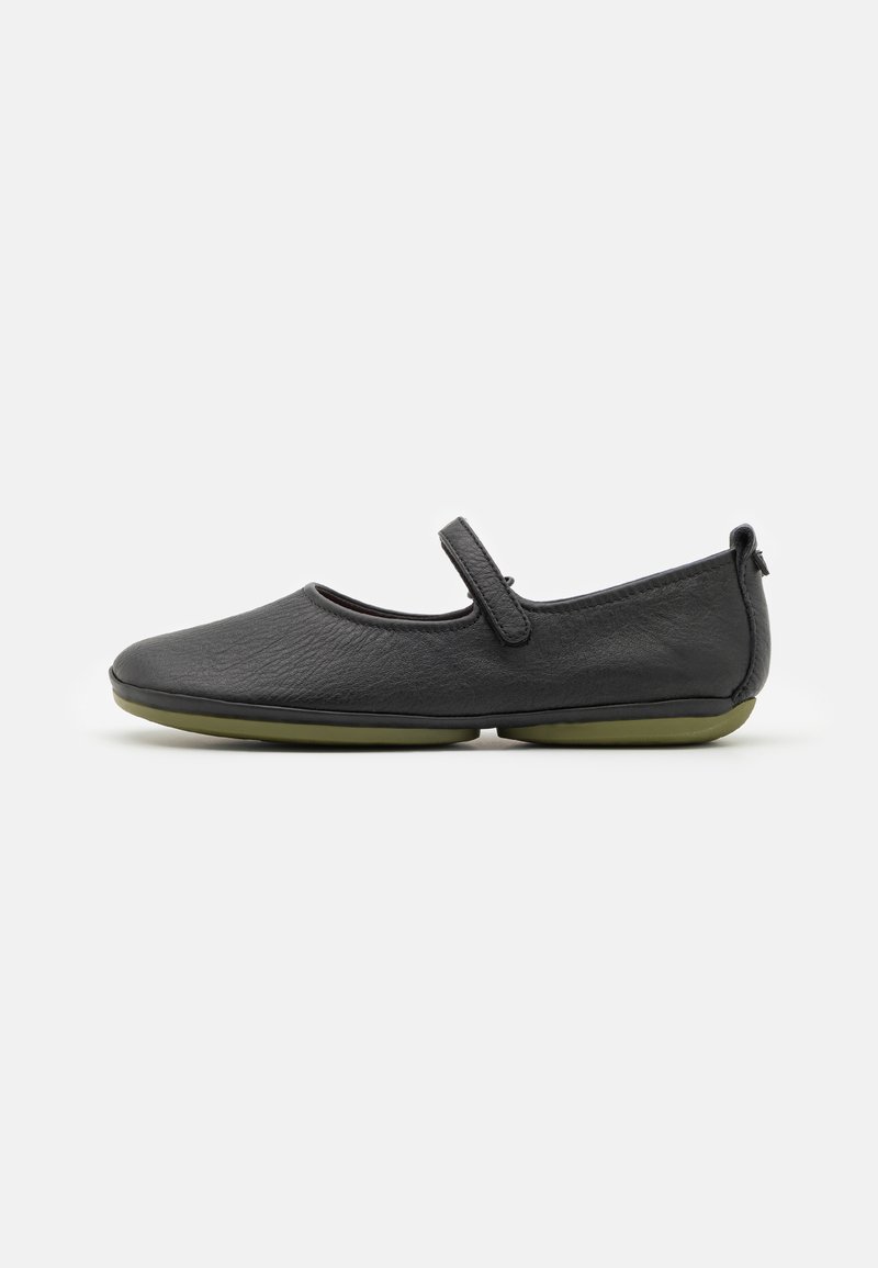 Camper RIGHT NINA - Ballerinaskor med remmar - black