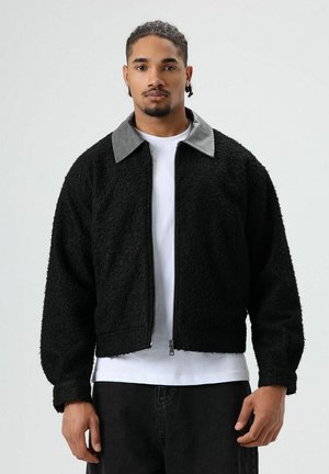 TEDDY ZIP-UP - Fleecejas - black