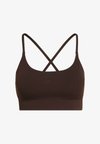 ALL ME - Αθλητικό σουτιέν ελαφριάς στήριξης - aurora coffee
