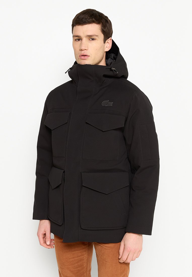 Lacoste Winterjas zwart