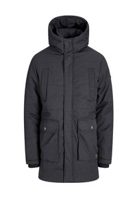 WHFINN MELANGE  - Winter coat - black