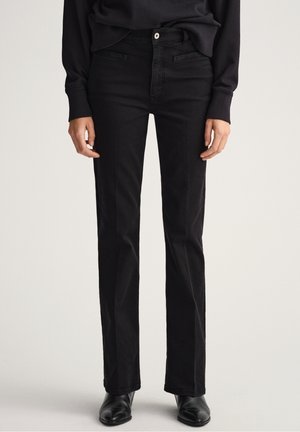 Straight leg -farkut - black