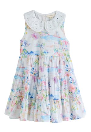 Laura Ashley REGULAR FIT - COLLARED TIERED DRESS . - Freizeitkleid - multi seaside beach scene