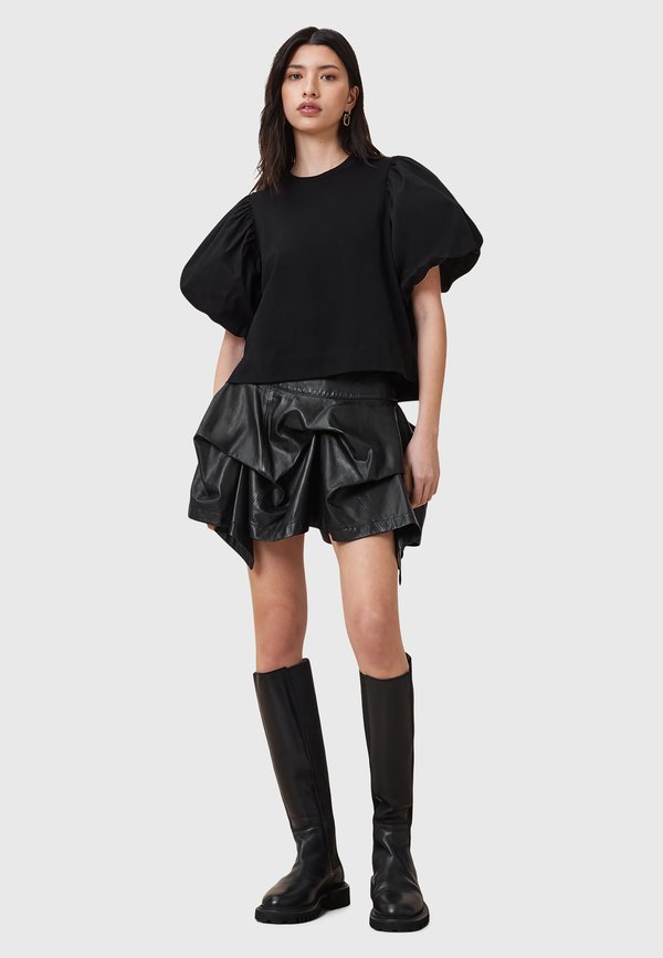 HITCH LEA  - Leather skirt3