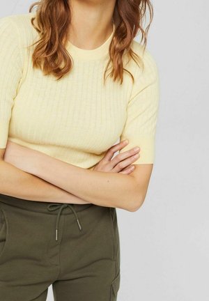 Basic T-shirt - yellow