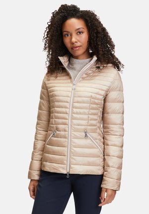 STEPP MIT ABNEHMBARER KAPUZE - Winter jacket - beige