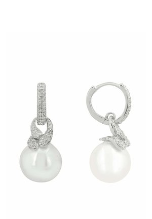 Earrings - silver coloured