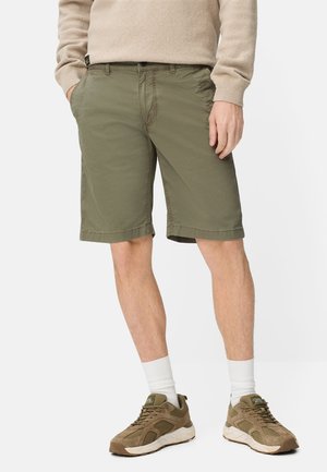 camel active BERMUDA  MIT REISSVERSCHLUSS - Shorts - deep olive
