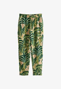 Non sélectionné, green/yellow palm print
