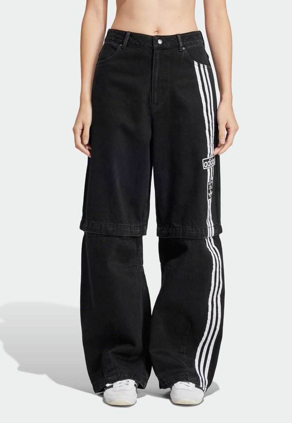 ADIBREAK DENIM TWO-IN-ONE PANTS - Wide Leg