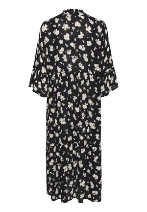 Kaffe, KAKARINA AMBER - Robe de jour - black white flower print