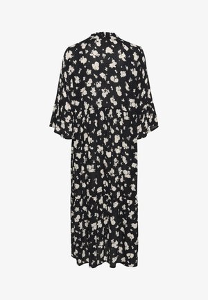 Kaffe, KAKARINA AMBER - Freizeitkleid - black white flower print