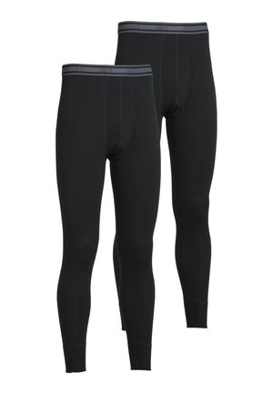 2-PACK LONG JOHNS - Lange underbukser - black