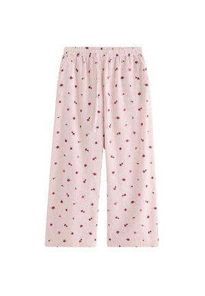 Lindex, PYJAMA TROUSER SEERSUCKER GINGHAM - Nattøj bukser - light dusty pink