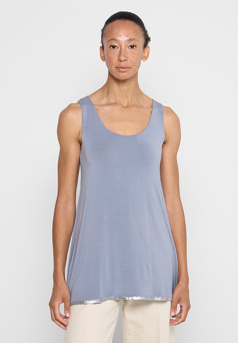 Sarah Pacini Top lichtblauw
