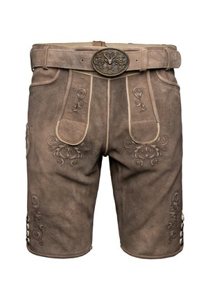RALPH - Pantalon en cuir - braun