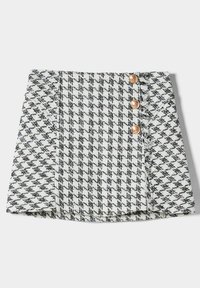 Bershka Áčková sukně - off-white