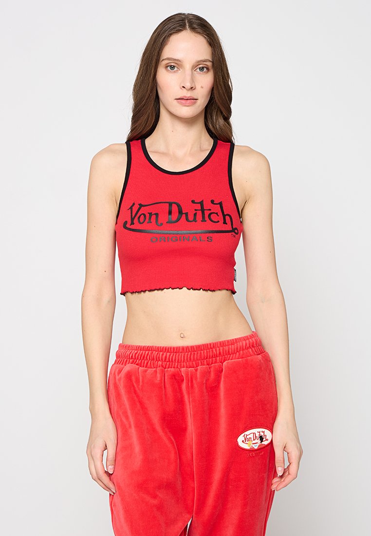 Von Dutch Top rood Von Dutch Top rood