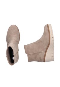 Rieker Bottines compensées - beige