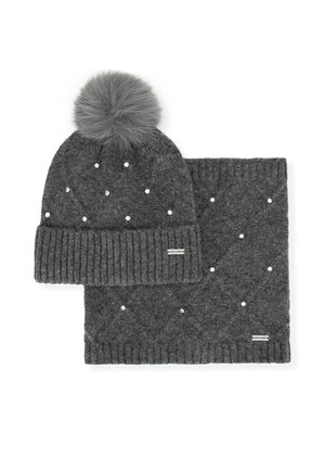 WINTER SET WITH CRYSTAL EMBELLISHMENTS - Colsjaal - grey