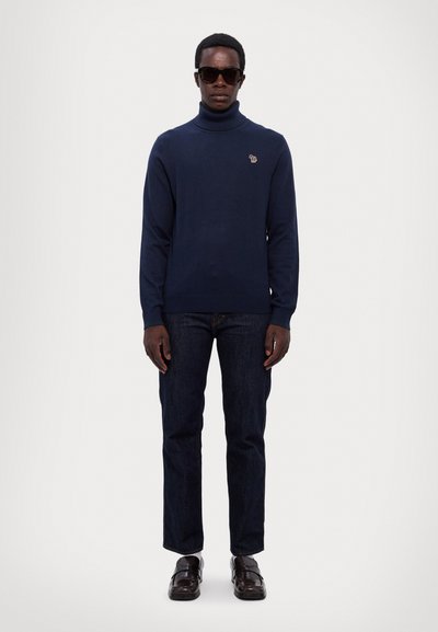 PS Paul Smith ROLL NECK SWEATER  - Stickad tröja - dark blue