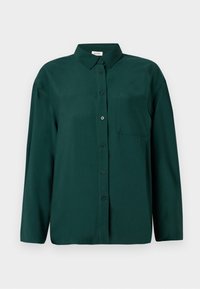 LANOW - Užsagstoma palaidinė - dark green