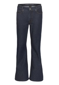 LUCY - Vaqueros bootcut - dark blue un wash