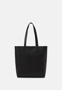 LEATHER - Shopper - black