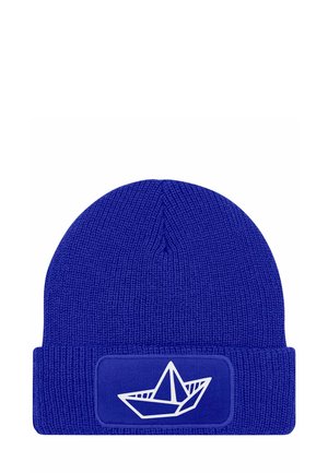 MIT PATCH BOOT DESIGN MARITIM - Beanie - blau