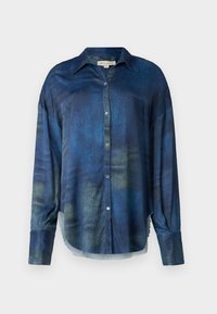 UNNA SHIRT - Užsagstoma palaidinė - blue