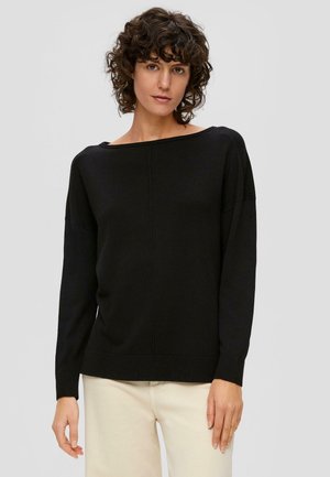 s.Oliver Strickpullover - schwarz