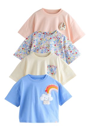 Next 4 PACK - T-shirt con stampa - pink bunny