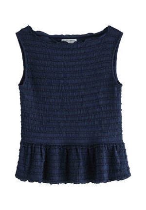 Lindex, LINDEX SLEEVELESS TOP LINDEX - Pusero - navy