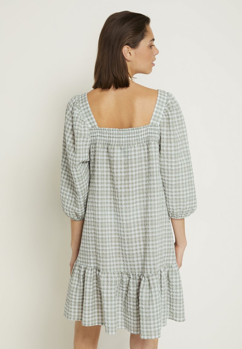 Damen Freizeitkleider | My Essential Wardrobe MWSALLY Freizeitkleid ice flow check/grau - FM01717 Damen Freizeitkleider | My Essential Wardrobe MWSALLY Freizeitkleid ice flow check/grau - FM01717