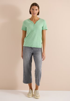 Cecil, BASIC SHIRT IN A TUNIC LOOK - T-shirt basic - juicy lime
