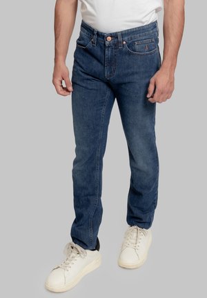Jeans a sigaretta - blue denim