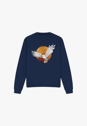 Cotton Soul, HARRY POTTER HEDWIG AND THE MOON - Sweatshirt - dark blue