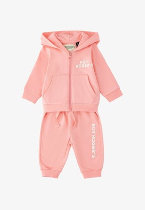 Roy Rogers TWO-PIECE JOGGING SUIT UNISEX SET - Tuta - pink bubble